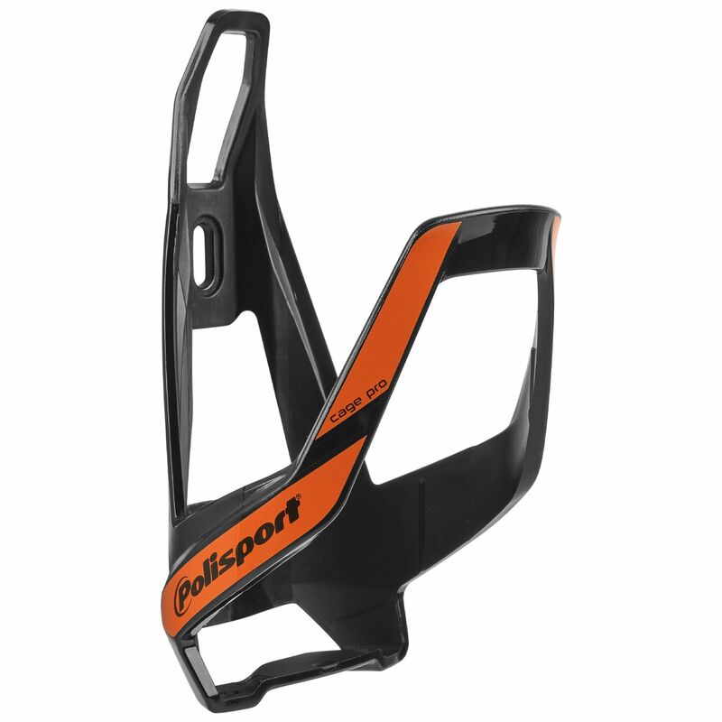 POLISPORT Bottle Cage Pro Black/Orange
