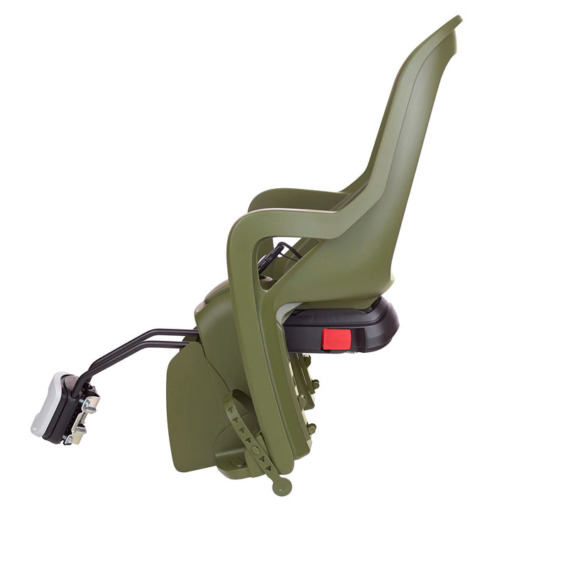 POLISPORT Groovy RS+ Rear Child Bike Seat Frame Mounting - Dark Green/Cream
