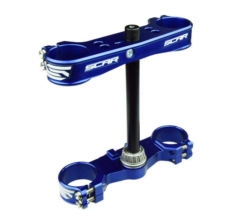 SCAR Gabelbrücke Offset 16mm Blau
