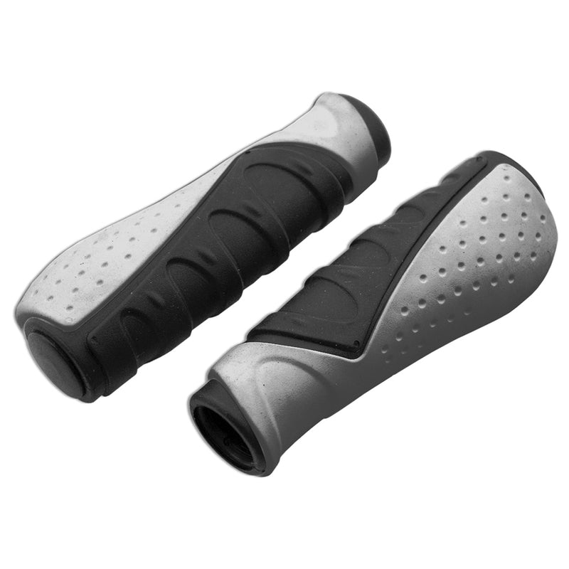 VELO Comfort Bike Grips - Grey/Black