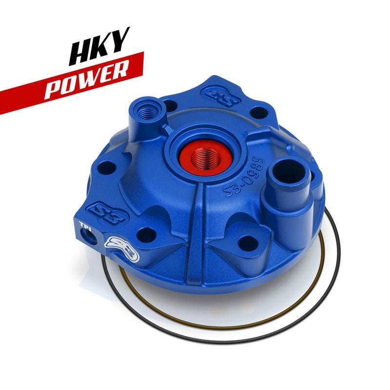 S3 Power Zylinderkopf & Einsatz-Kit Hohe-Verdichtung - Blau KTM/Husqvarna