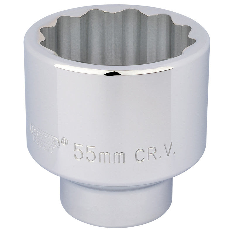 DRAPER 3/4" Stecknuss - 12-kant 55 mm