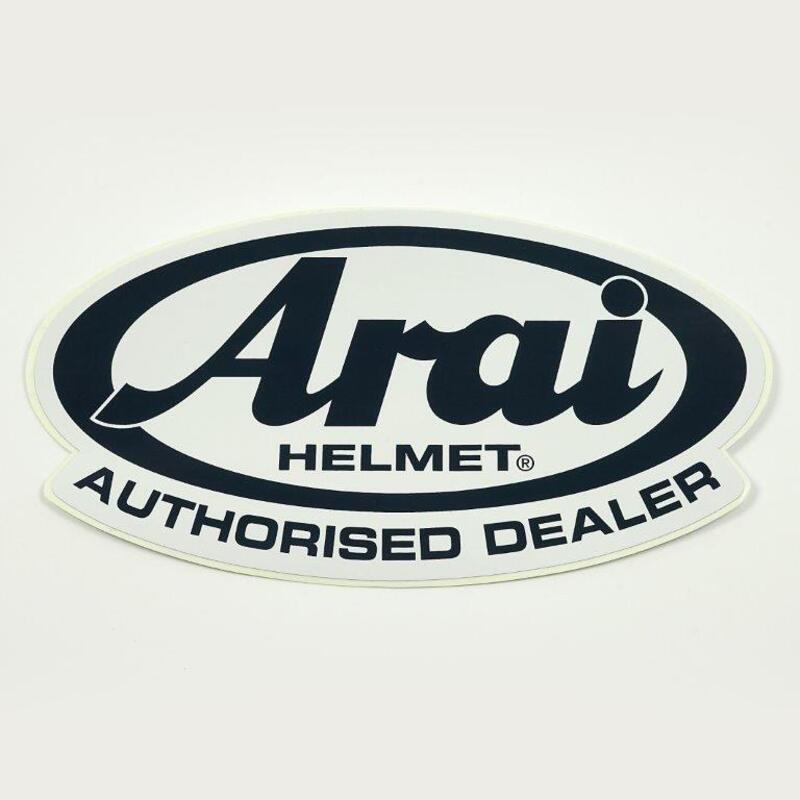 ARAI "Authorized Dealer" Sticker