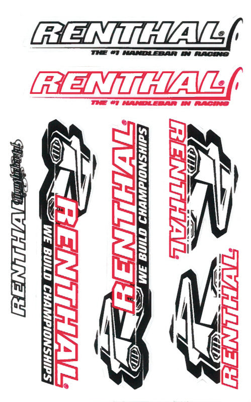 RENTHAL Aufkleber-Blatt