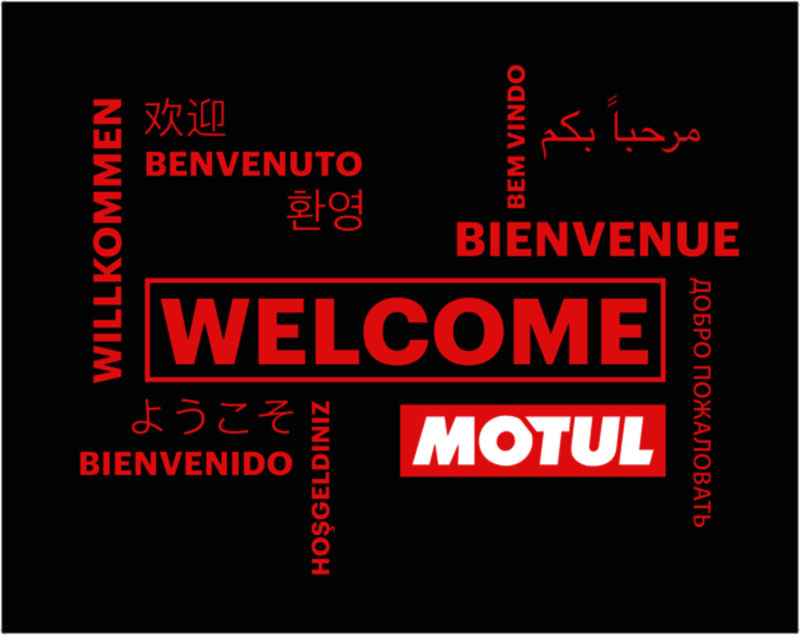 MOTUL Willkommensteppich
