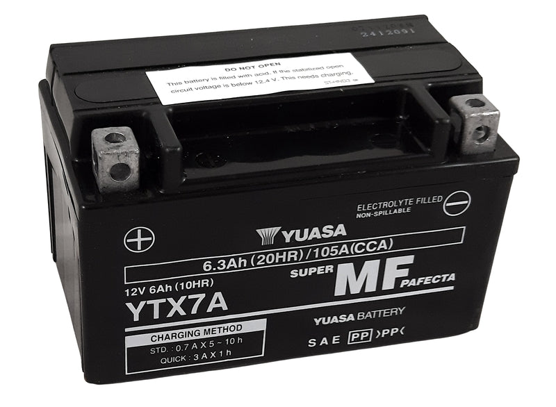 YUASA Wartungsfreie Batterie Werkseitig aktiviert - YTZ7A FA
