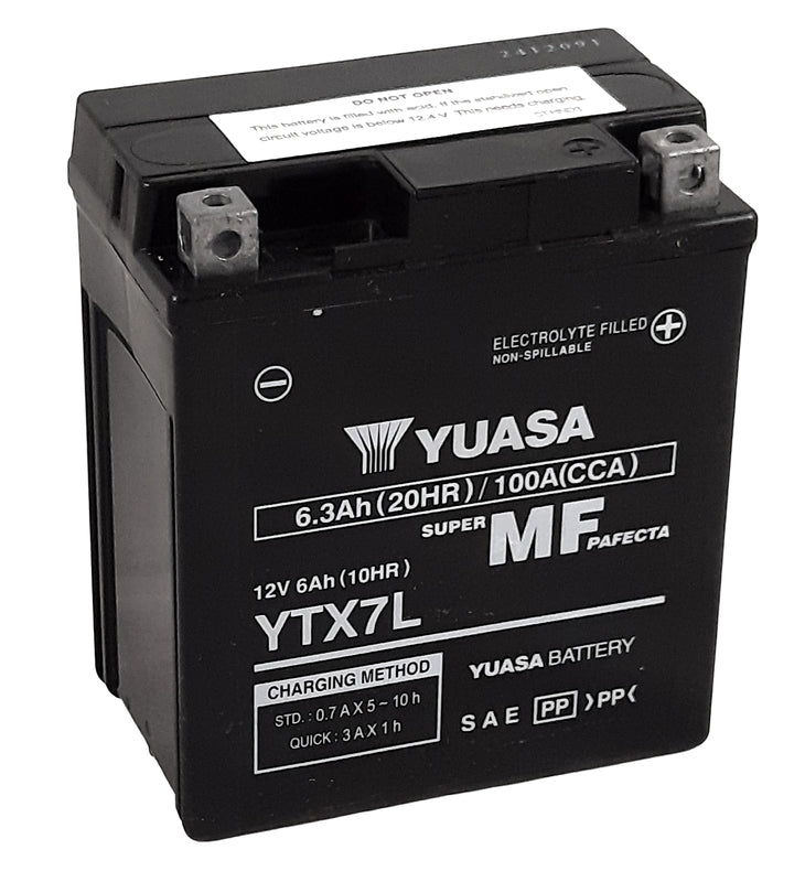 YUASA wartungsfreie Batterie werksseitig aktiviert - YTZ7L FA