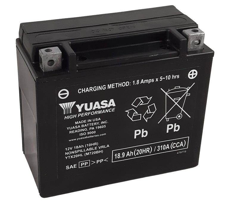 YUASA Wartungsfreie Batterie Werkseitig aktiviert - YTX20HL FA