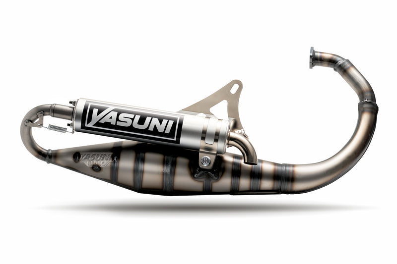 YASUNI Carrera 10 Komplett Auspuff Aluminium - Minarelli Vertikal