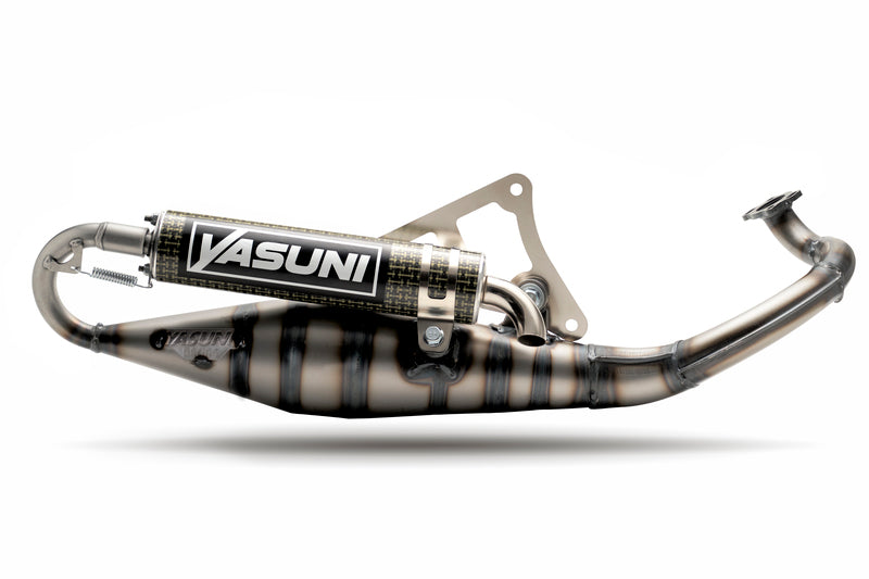 YASUNI Carrera 10 Komplett Auspuff Carbon/Kevlar - Peugeot
