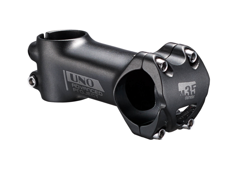 UNO -7° Bicycle Handlebar Stem M35 - 100mm Black