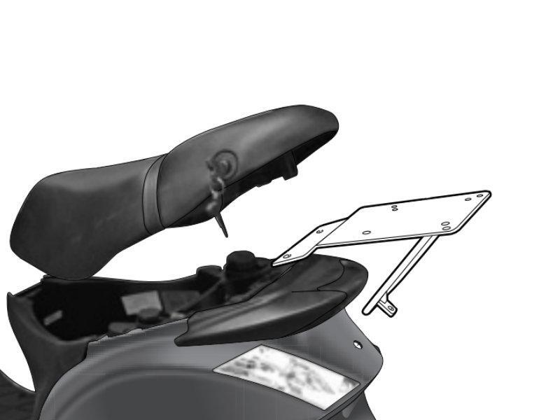 SHAD Top Master Montagesatz - Piaggio ZIP 50