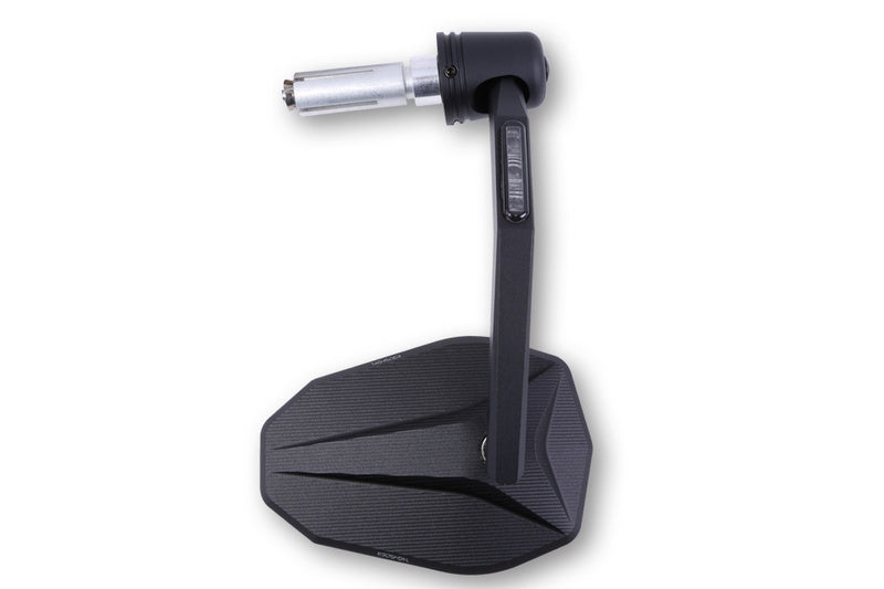 HIGHSIDER pro Lenkerendenspiegel Victory-X Schwarz Mit LED Blinker (1Stck.)
