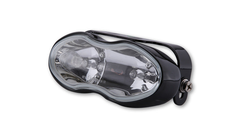 SHIN YO Fern- und Nebelscheinwerfer Schwarz Glas klar 2x H3 55W