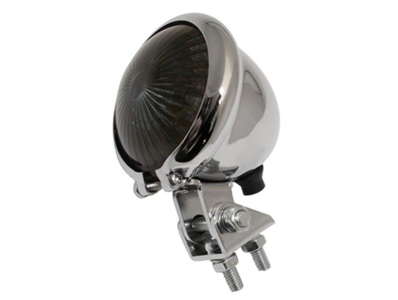 SHIN YO LED-Rücklicht Bates Style verchromtes Gehäuse getöntes Glas