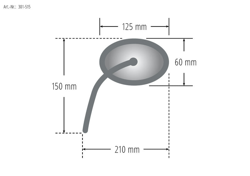SHIN YO Oval Spiegel (Paar)