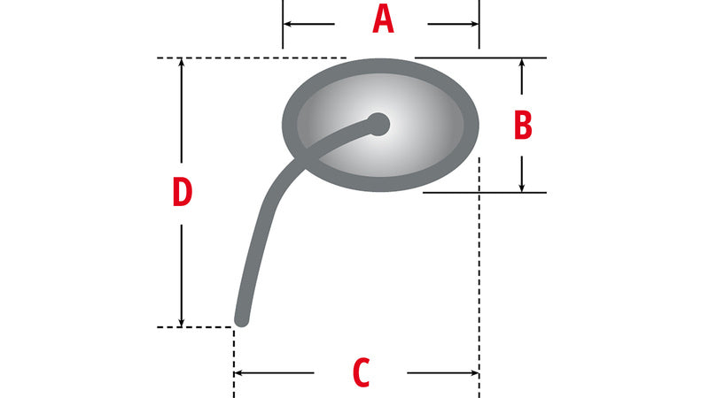 SHIN YO Oval Spiegel (Paar)