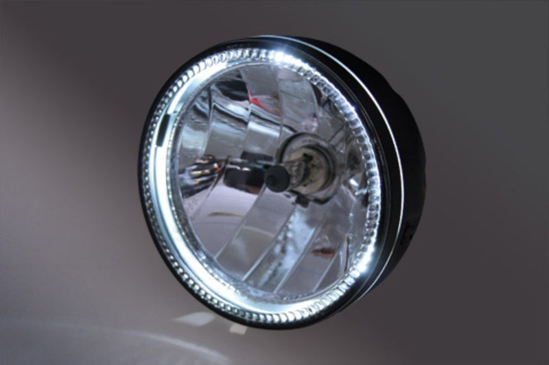 HIGHSIDER 5 3/4 Zoll Hauptscheinwerfer Skyline, LED Standlichtring