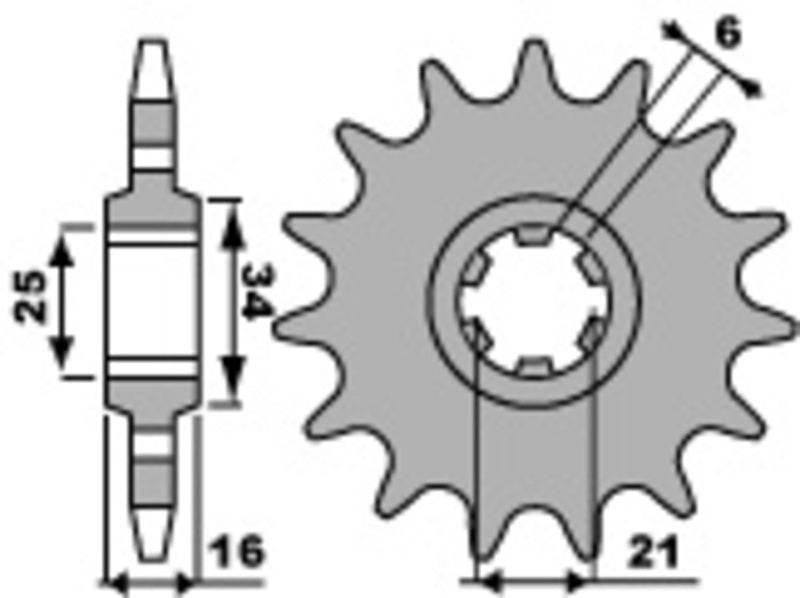 PBR Standard Stahlriztel vorne 2152 - 520