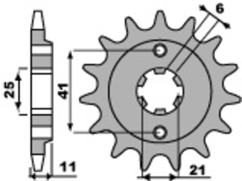 PBR Standard Stahlriztel vorne 283 - 520