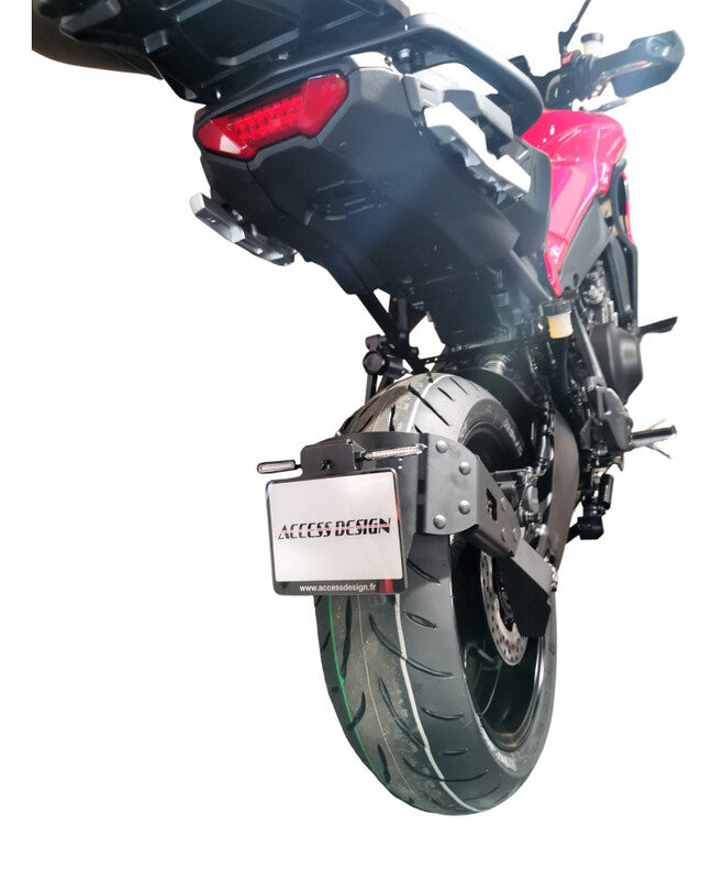 ACCESS DESIGN ''Wheel Fitted'' License Plate Holder Black - Yamaha MT-09 Tracer/GT