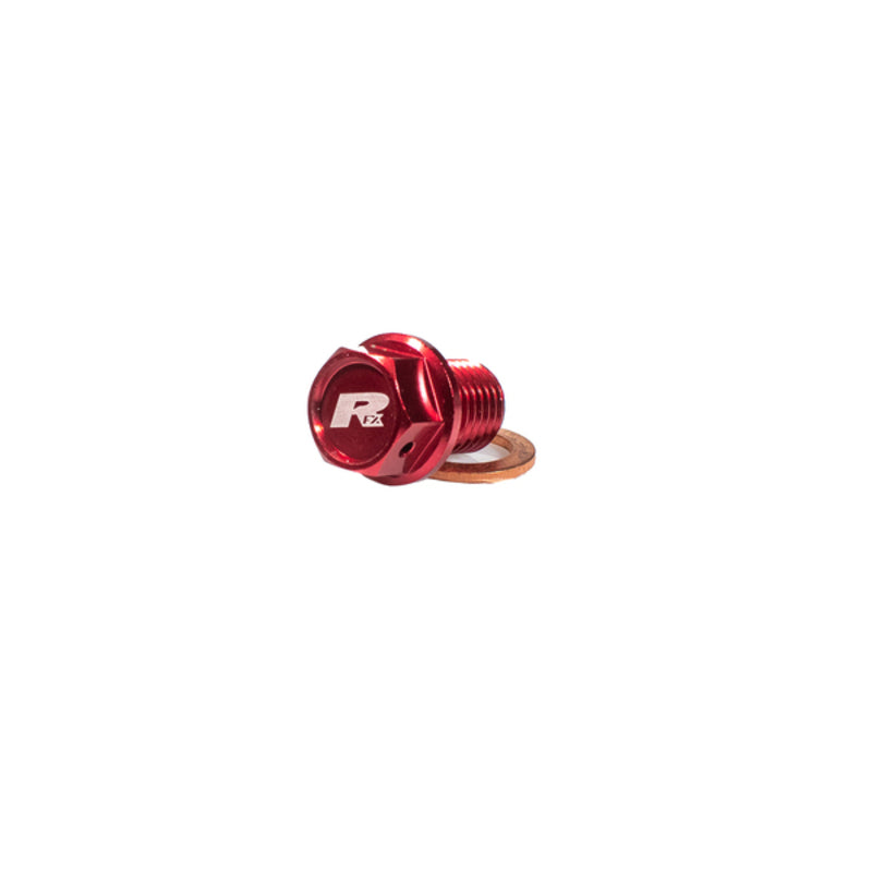 RFX Pro Magnetische Ablassschraube (Rot) [M8 x 35mm x 1,25] - Honda CRF450/450X