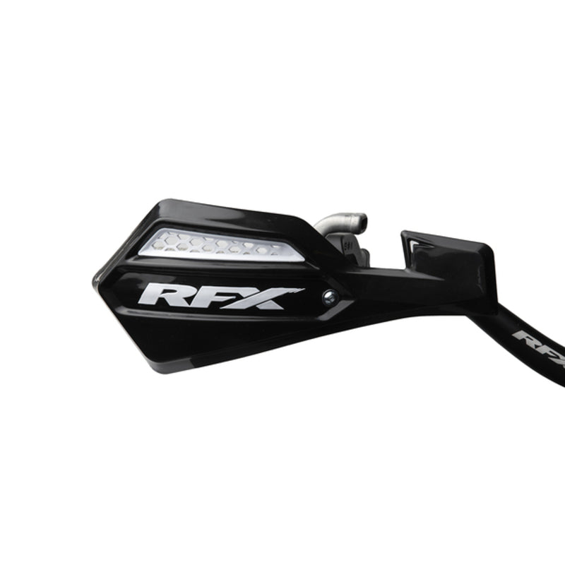 RFX 1 Handschutz (Schwarz/Weiß) einschließlich Befestigungssatz