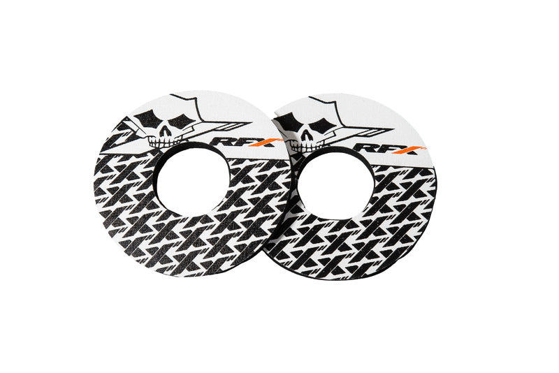 RFX Sport Griffscheiben / Donuts (Skull RFX) Paar