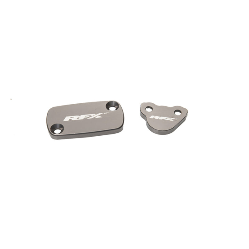 RFX Pro Satz Behälterabdeckung (Mineralgrau) - Honda CR/CRF