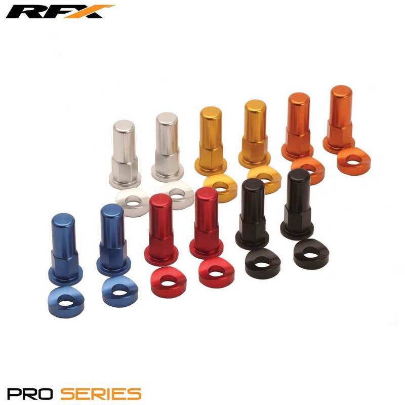 RFX Pro Felgen-Sicherungsmuttern und Unterlegscheiben (Grün) 2 Stk.