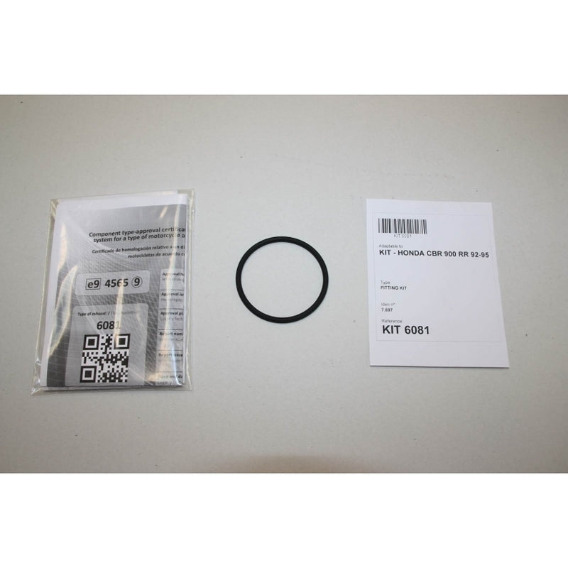 IXIL Hexoval Endtopf Edelstahl schwarz / Endkappe Edelstahl schwarz - OH6081VSE