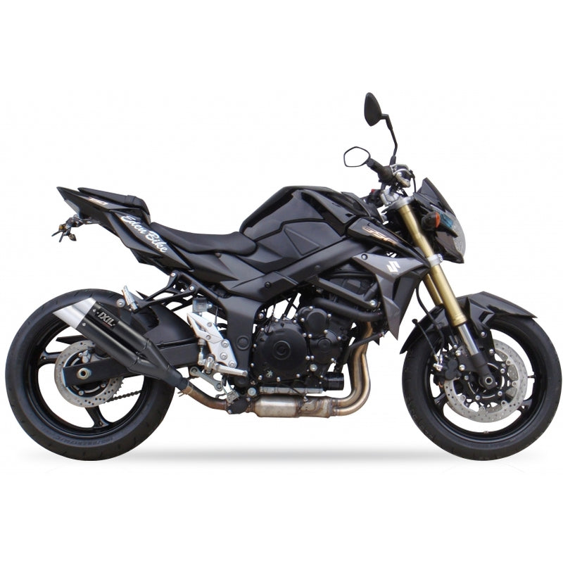 IXIL Hyperlow Endtopf Edelstahl schwarz / Endkappe Aluminium - XS8362XB