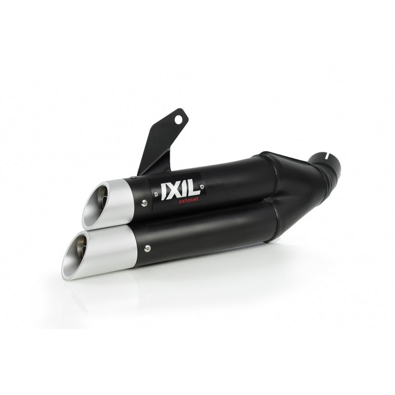 IXIL Hyperlow Komplettanlage  Edelstahl schwarz / Aluminium poliert - XY9362XB