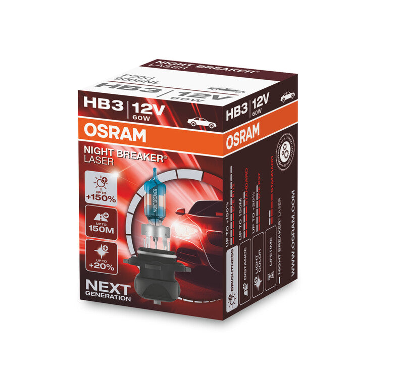 OSRAM Glühlampe Night Breaker Laser NBL HB3 12V / 60W X1