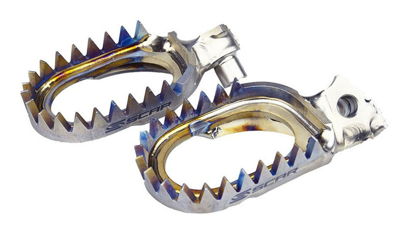 SCAR Titanium Anti-Schlamm Fußrasten