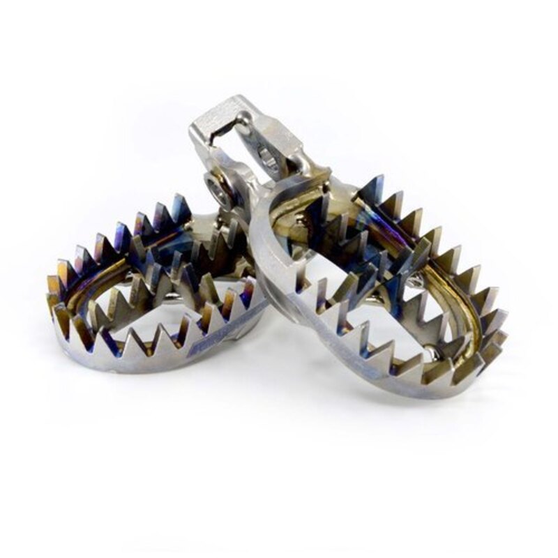 PRO-PEGS Titanium MX Fußrasten - Kawasaki KX250F / KX450F