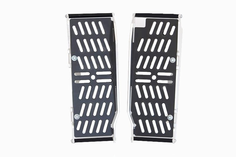 AXP Kühlerschutzgitter Aluminium/Schwarz - TM RACING