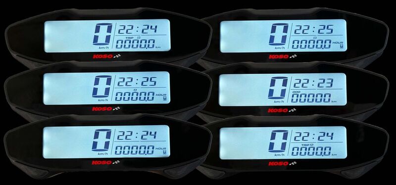 KOSO DB EX-03 Tachometer Mehrfachanzeigen