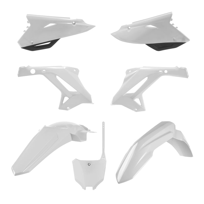 POLISPORT MX Restyling Plastik Kit Weiß - Honda CR125 / 250