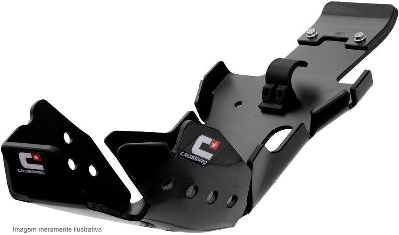 CROSS-PRO Enduro Unterfahrschutz und Gestängeschutz HDPE 6mm - Gas-Gas / Husqvarna / KTM