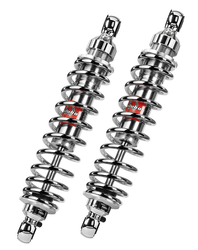 BITUBO WME03 Doppelstoßdämpfer hinten - chrom