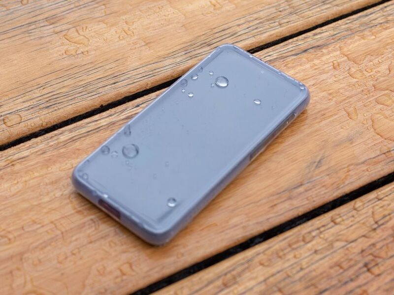 QUAD LOCK Poncho Wetterschutz Schutzhülle - Samsung Galaxy S10+