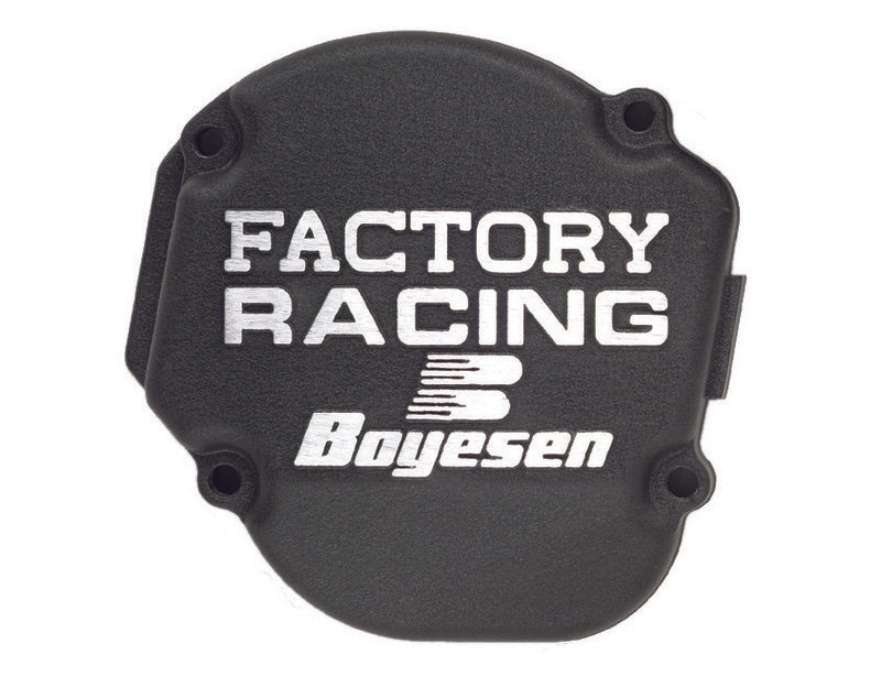 BOYESEN Factory Racing Zünddeckel schwarz - Kawasaki KX250 (90-04)