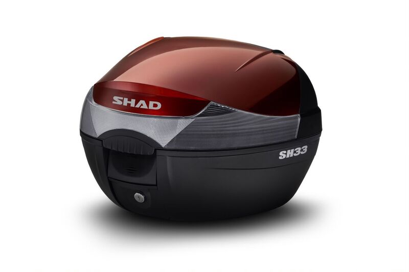 SHAD SH33 Topcase Abdeckung - Rojo