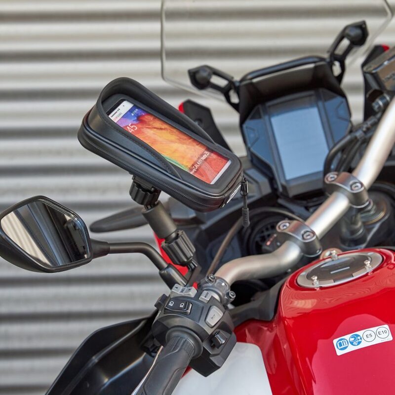 SHAD Smartphone-Halterung - Spiegelbefestigung SG62,160 x 80 mm