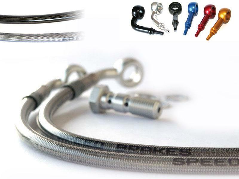 SPEEDBRAKES Aviation Kupplungsleitung Carbon/Gold Banjo
