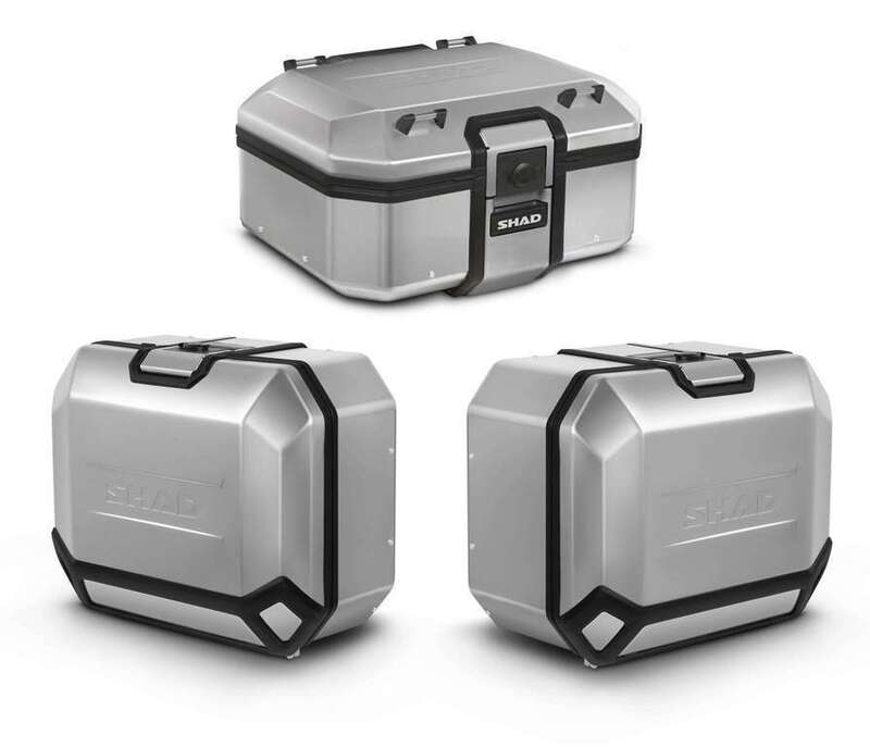 SHAD Terra Full Pack 120L - Top Case 37L + Rechter Seitenkoffer 36L + Linker Seitenkoffer