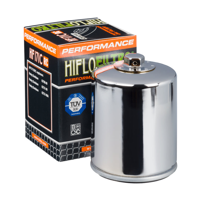 HIFLOFILTRO Performance Ölfilter Chrom - HF171CRC