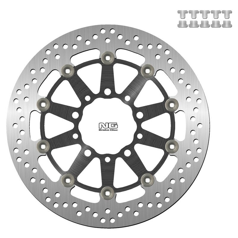 NG BRAKES Bremsscheibe schwimmend rund