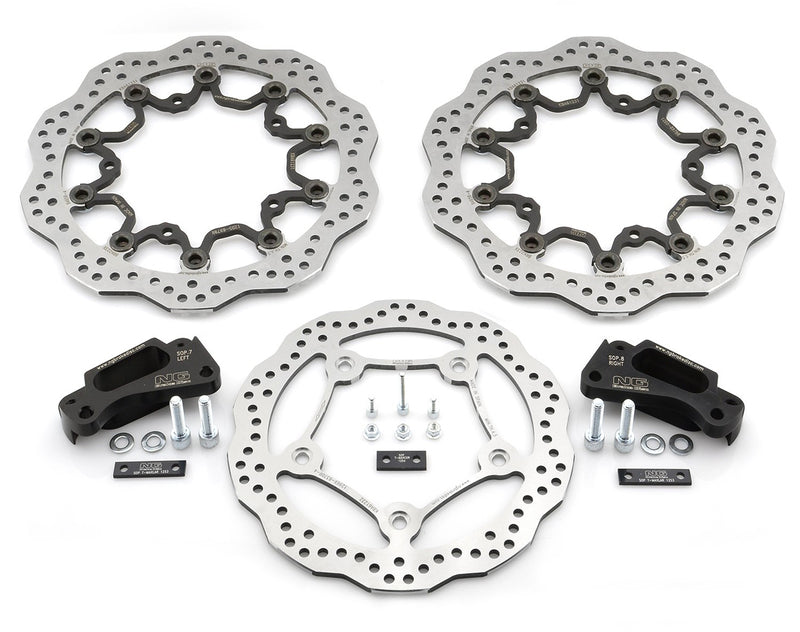 NG BRAKES Wave Oversize Bremsscheiben Kit schwimmend